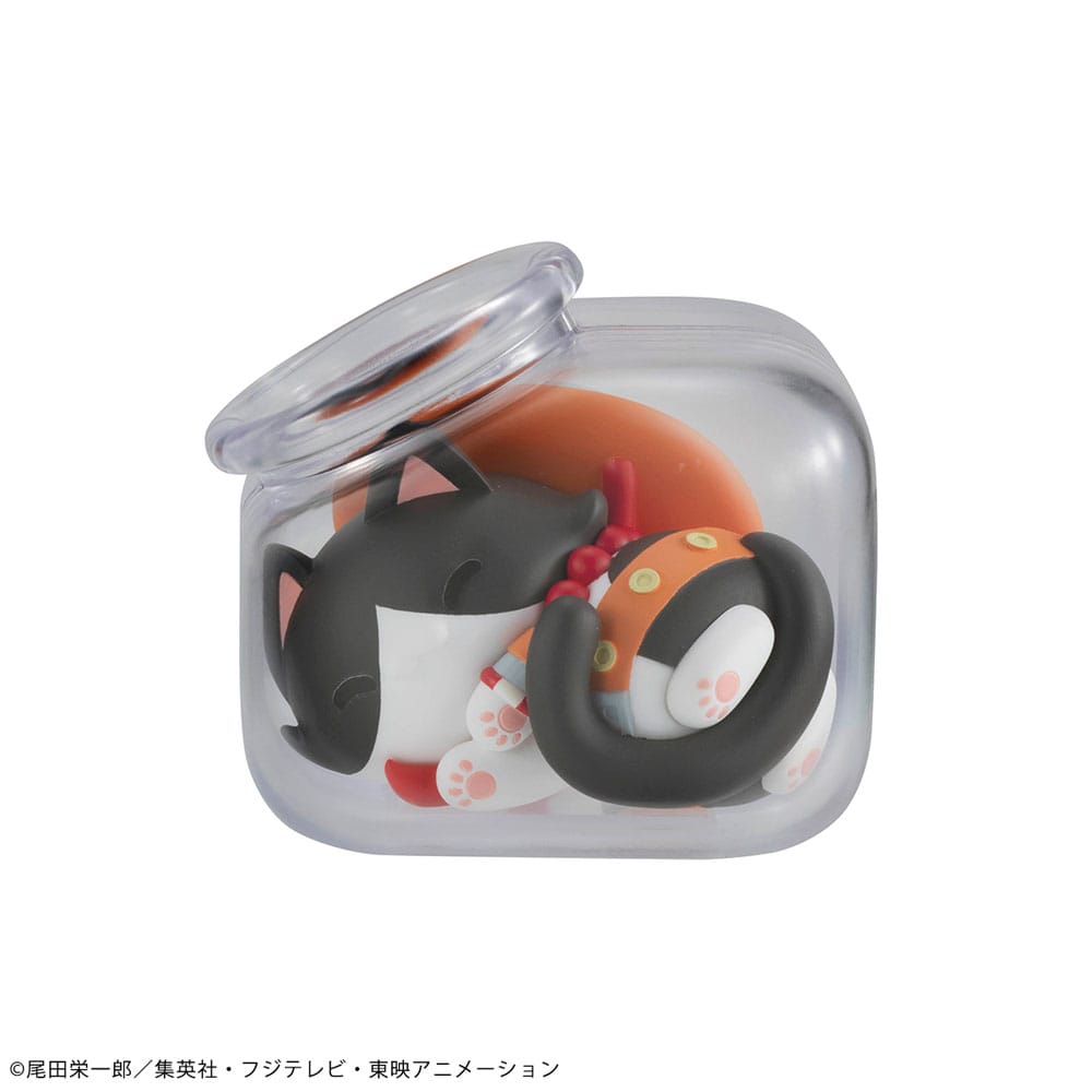 One Piece Mega Cat Project Sammelfiguren Good Night NyanPieceNyan! 3 cm Sortiment (8) Minifiguren Yokina