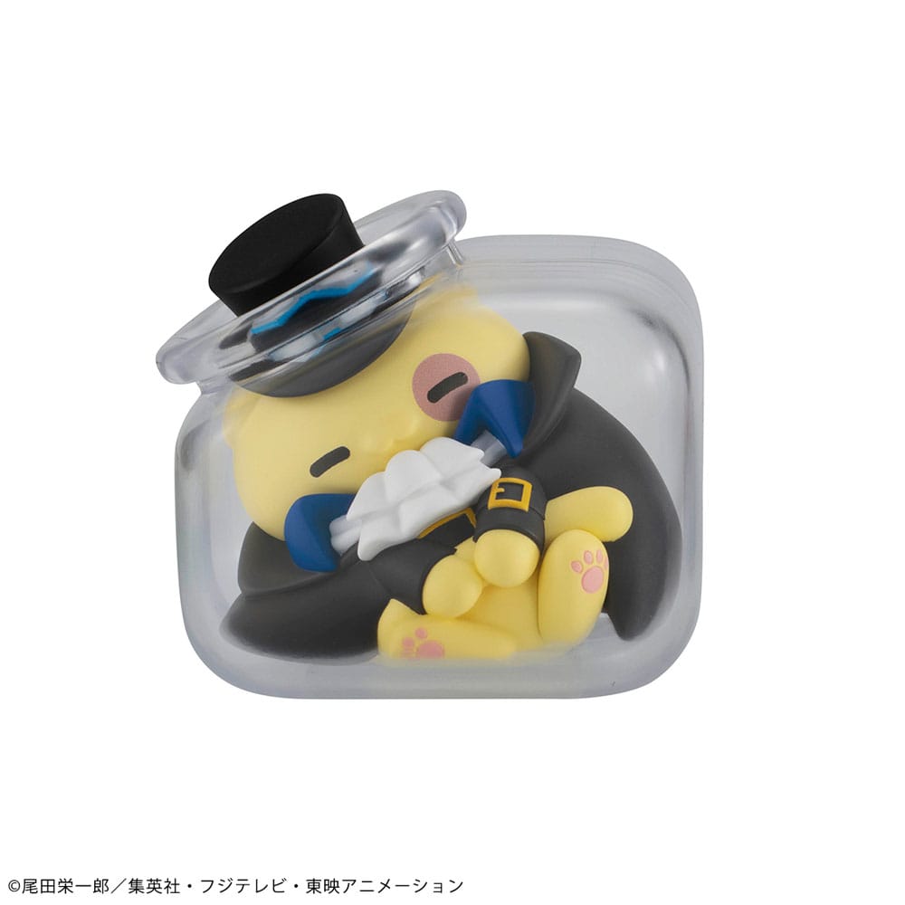 One Piece Mega Cat Project Sammelfiguren Good Night NyanPieceNyan! 3 cm Sortiment (8) Minifiguren Yokina