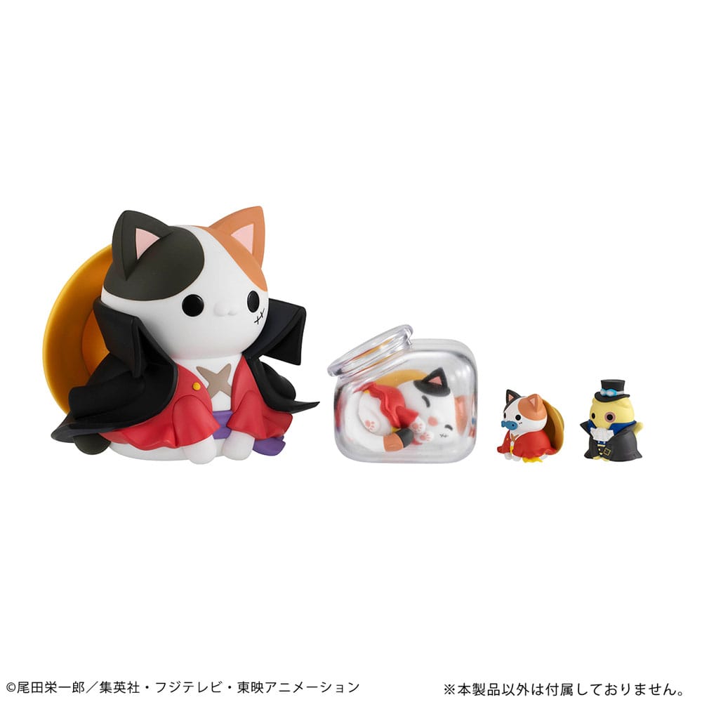 One Piece Mega Cat Project Sammelfiguren Good Night NyanPieceNyan! 3 cm Sortiment (8) Minifiguren Yokina