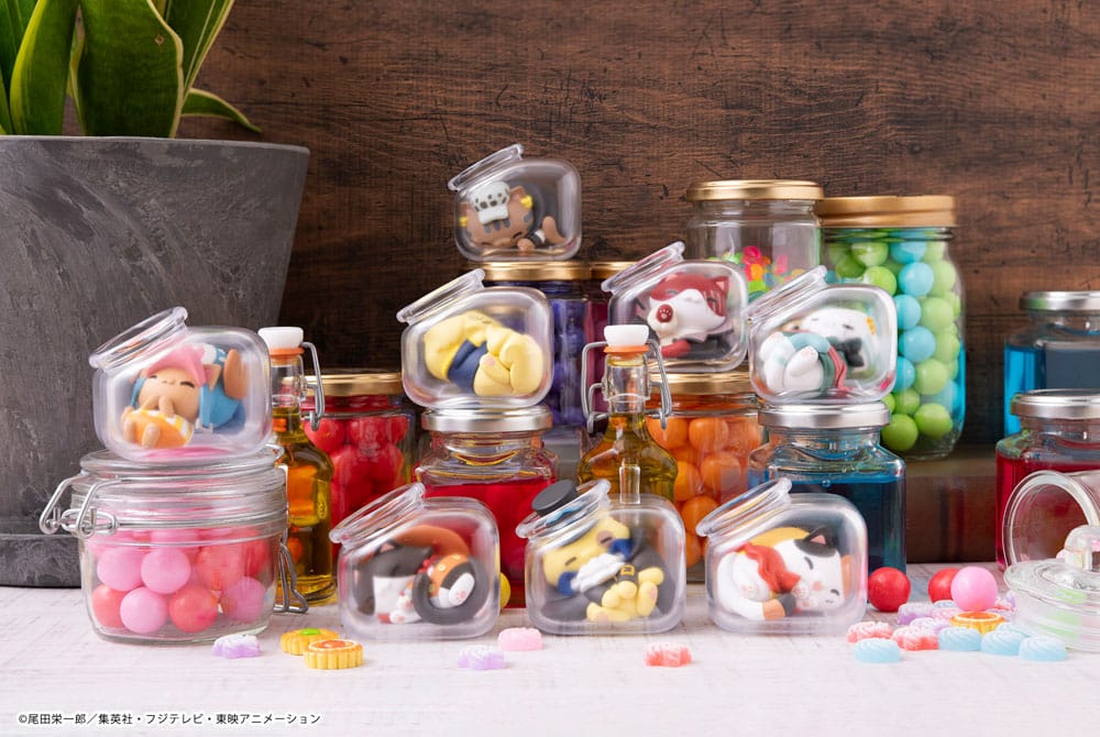 One Piece Mega Cat Project Sammelfiguren Good Night NyanPieceNyan! 3 cm Sortiment (8) Minifiguren Yokina