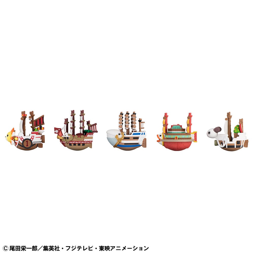 One Piece Yuracolle Series Sammelfiguren Grand Line Special Packaging 6 cm Sortiment (5) Minifiguren Yokina