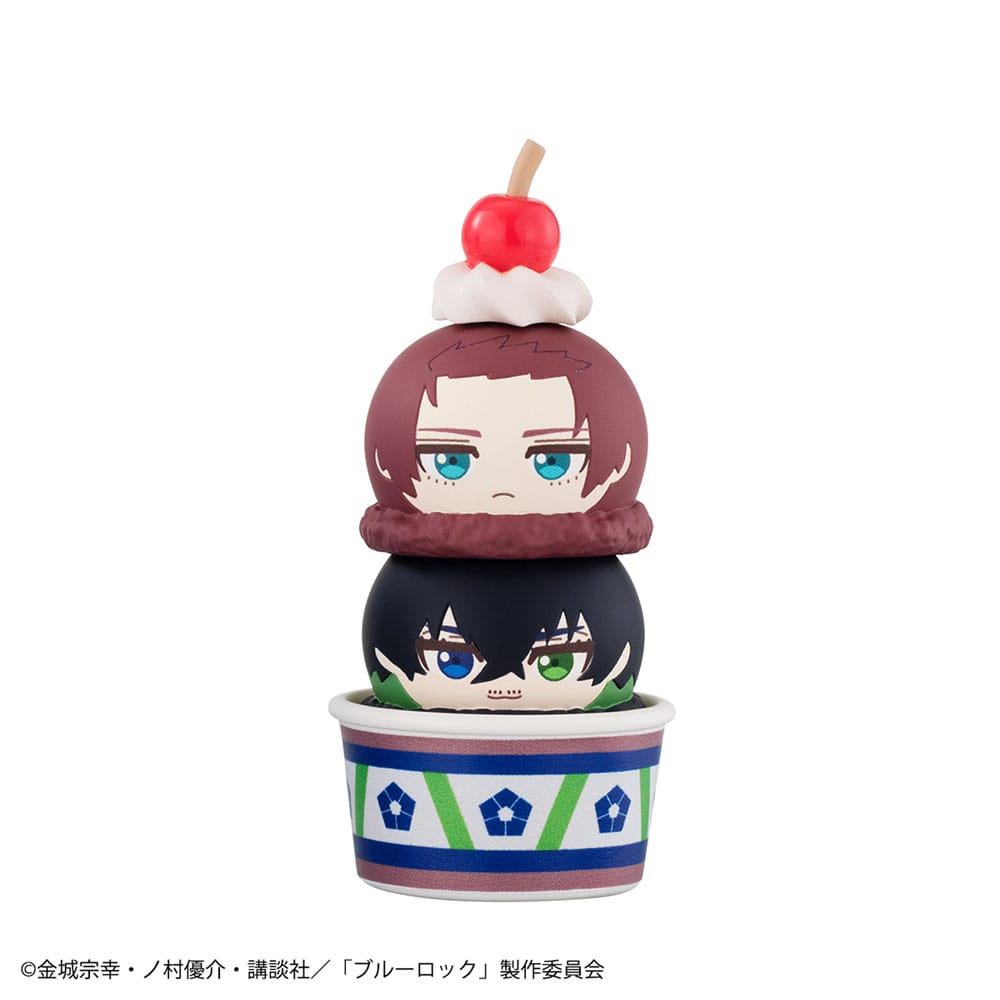 Blue Lock Tsumichen Stack up & Change Sammelfiguren 8 cm Sortiment (6) Minifiguren Yokina