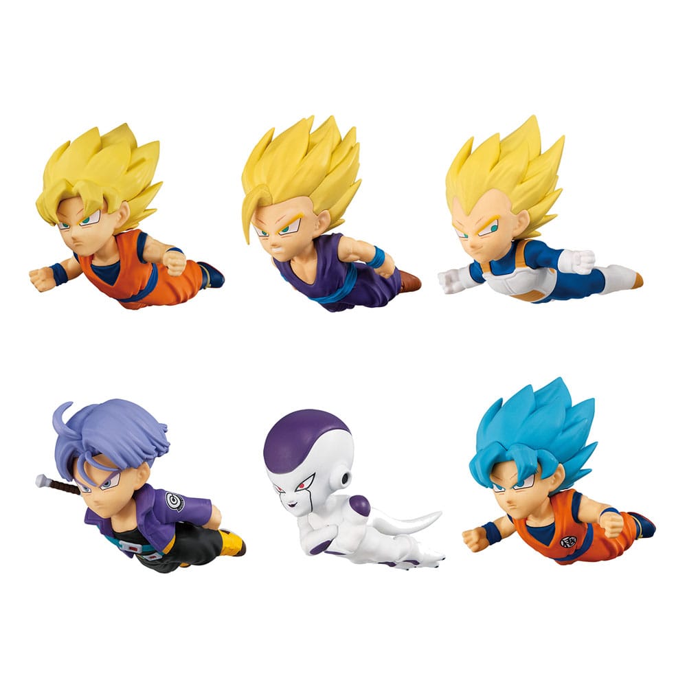 Dragon Ball Z Tobimasu 6 Sammelfiguren 5 cm Minifiguren Yokina
