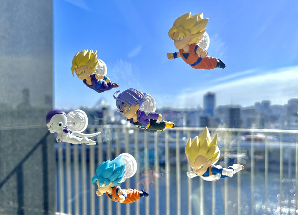 Dragon Ball Z Tobimasu 6 Sammelfiguren 5 cm Minifiguren Yokina
