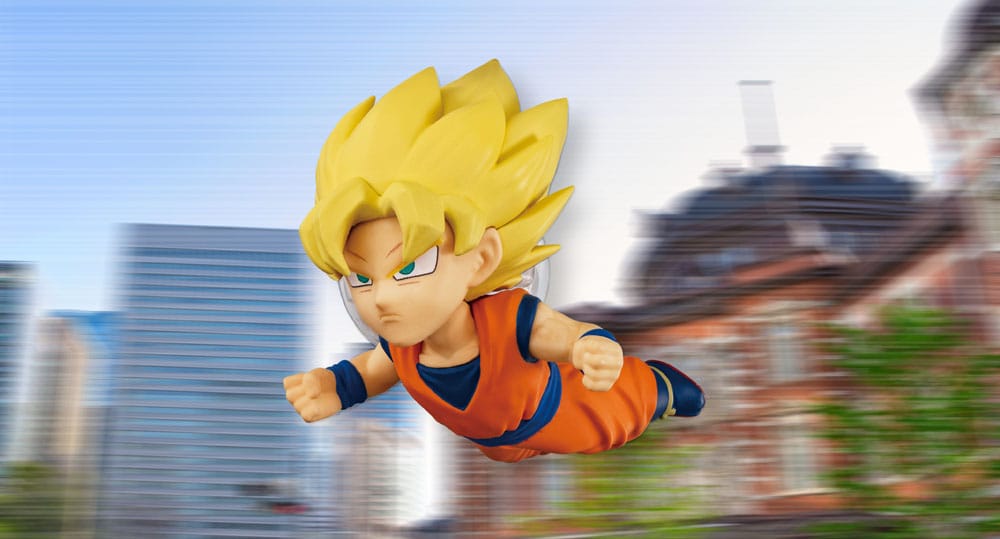Dragon Ball Z Tobimasu 6 Sammelfiguren 5 cm Minifiguren Yokina