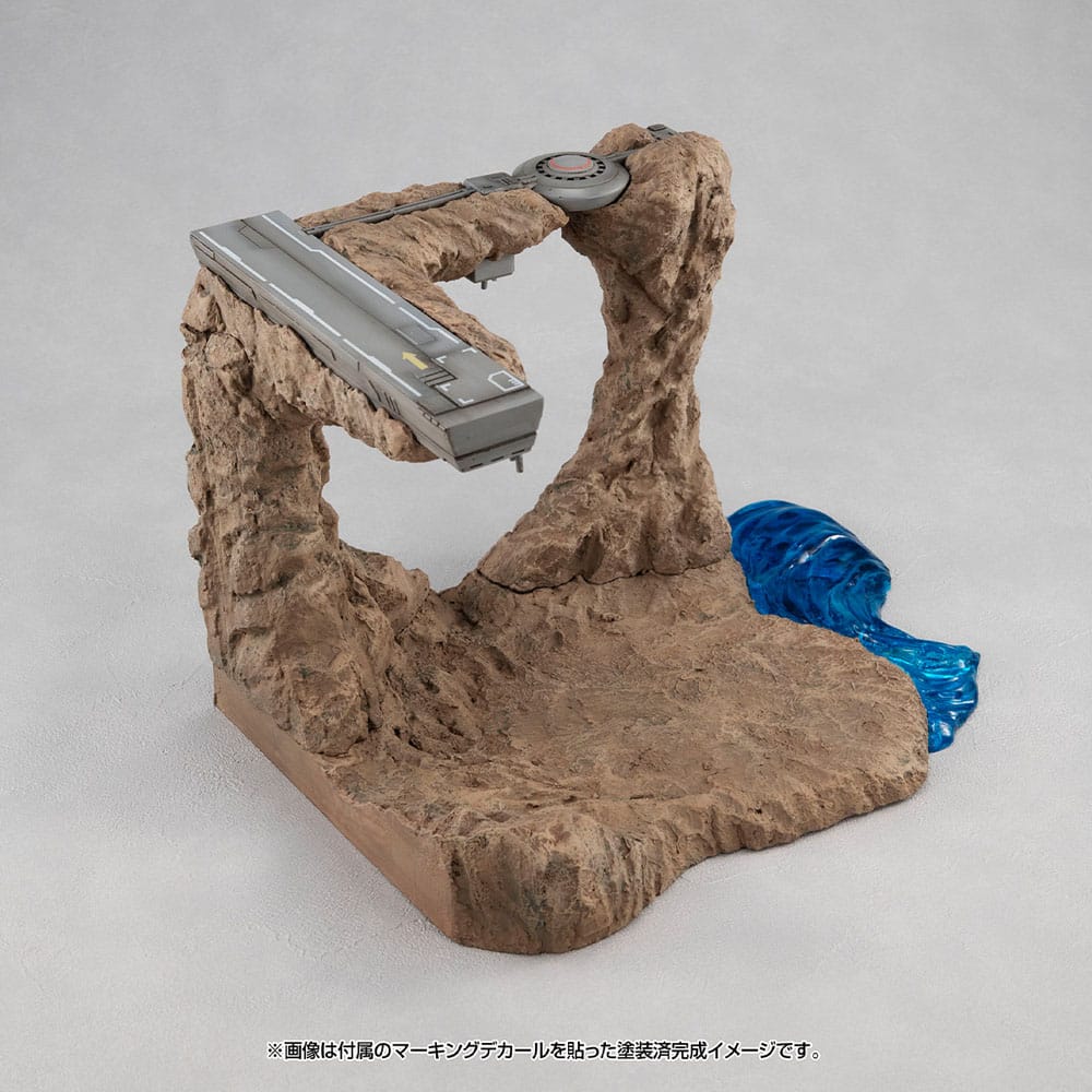 Mobile Suit Gundam SEED RM Series Realistic Model Series Diorama 1/144 G Structure (GS01) Tragedy in Jaburo Material Color Edition 16 cm Figurenzubehör Yokina