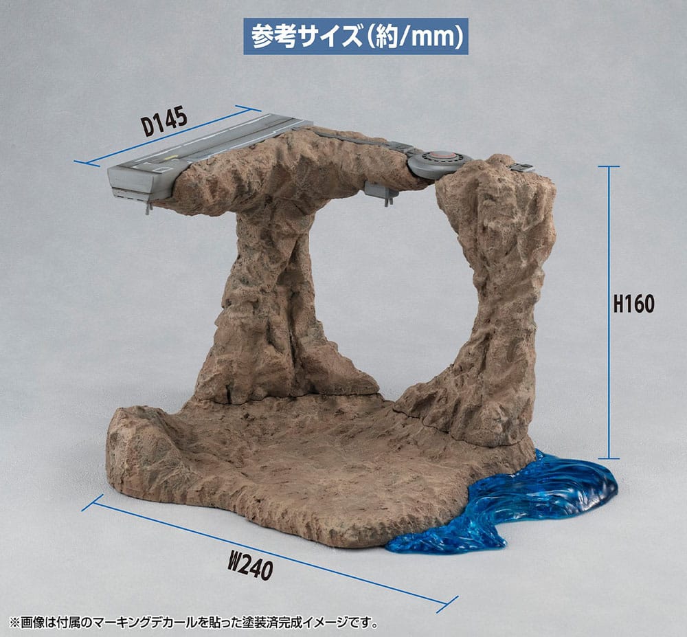 Mobile Suit Gundam SEED RM Series Realistic Model Series Diorama 1/144 G Structure (GS01) Tragedy in Jaburo Material Color Edition 16 cm Figurenzubehör Yokina