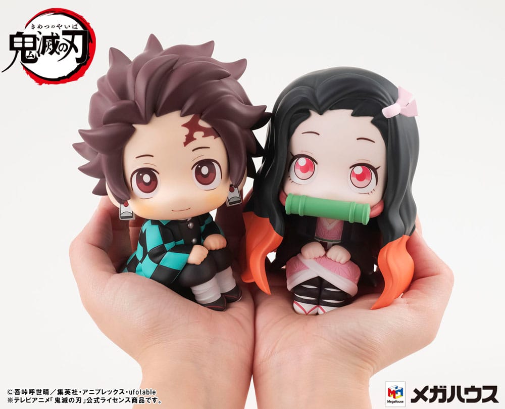 Demon Slayer Kimetsu no Yaiba Look Up PVC Statue Tanjiro Kamado 11 cm Prizefiguren Yokina
