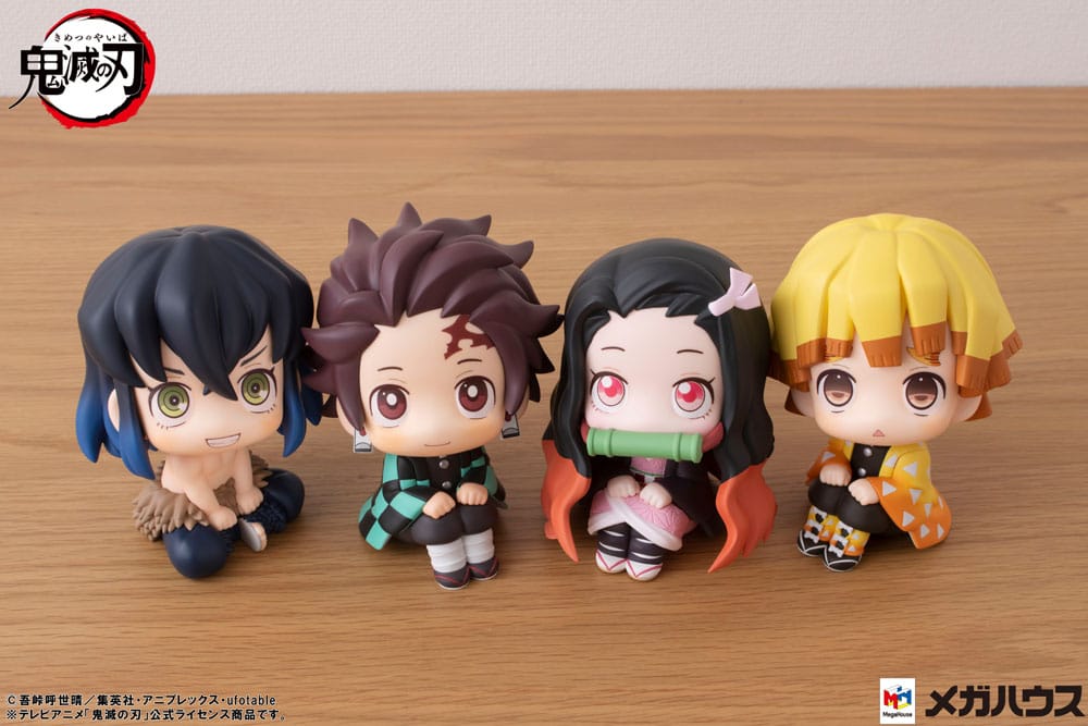 Demon Slayer Kimetsu no Yaiba Look Up PVC Statue Zenitsu Agatsuma 11 cm Prizefiguren Yokina