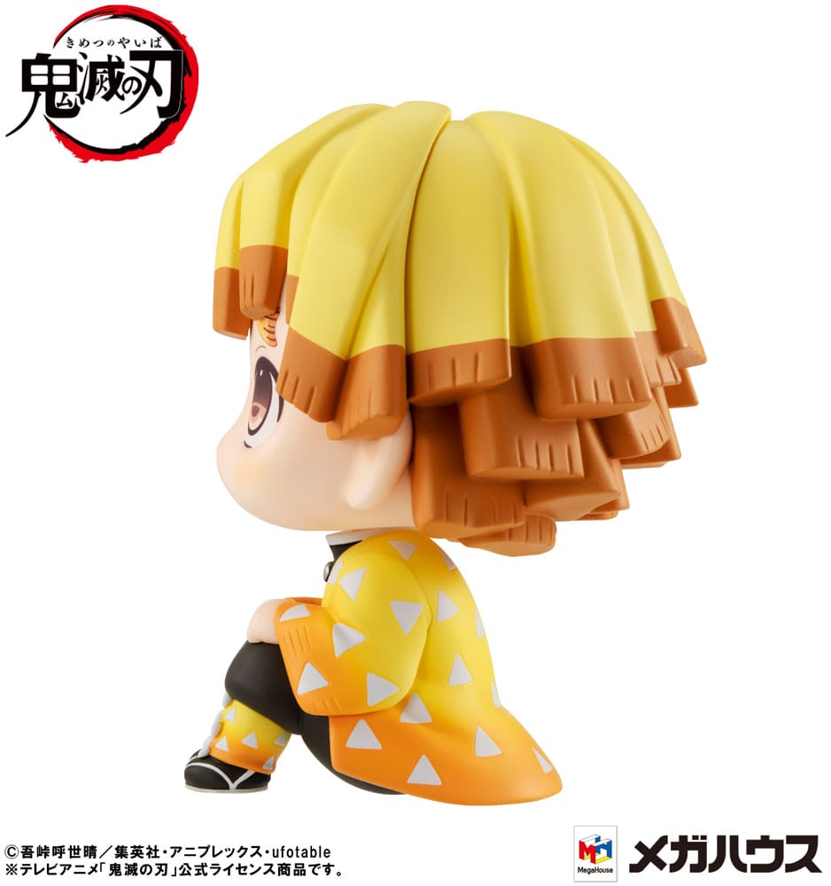 Demon Slayer Kimetsu no Yaiba Look Up PVC Statue Zenitsu Agatsuma 11 cm Prizefiguren Yokina