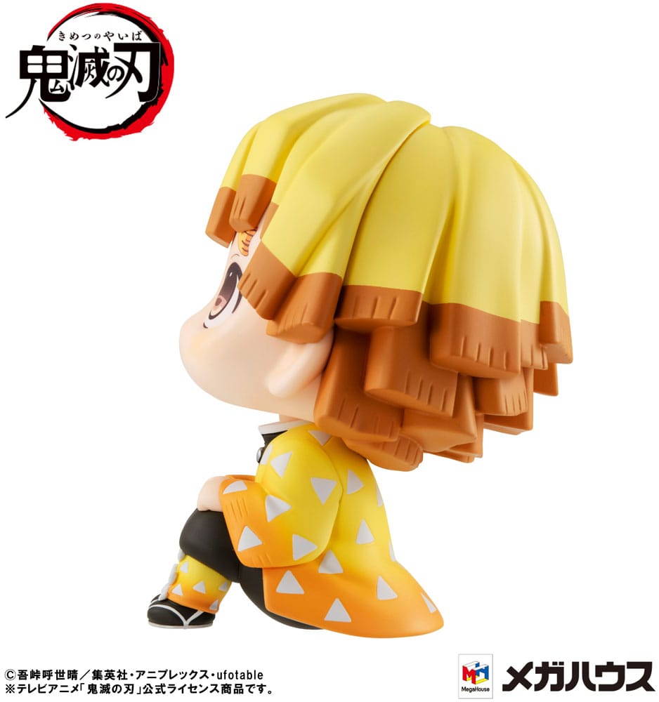 Demon Slayer Kimetsu no Yaiba Look Up PVC Statue Zenitsu Agatsuma 11 cm Prizefiguren Yokina