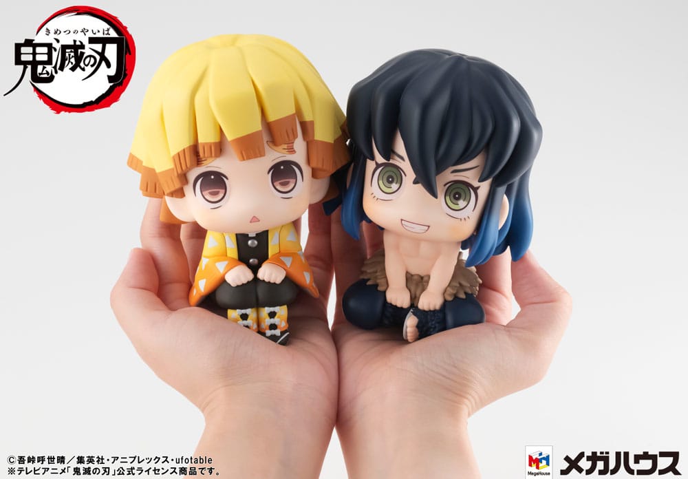 Demon Slayer Kimetsu no Yaiba Look Up PVC Statue Zenitsu Agatsuma 11 cm Prizefiguren Yokina