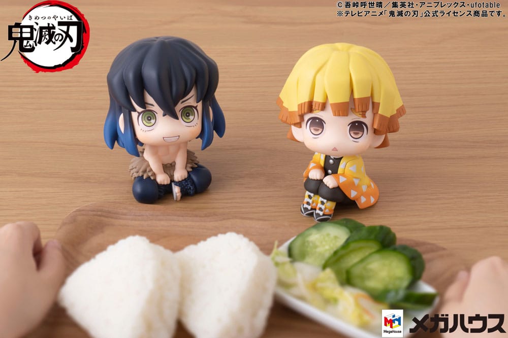 Demon Slayer Kimetsu no Yaiba Look Up PVC Statue Zenitsu Agatsuma 11 cm Prizefiguren Yokina