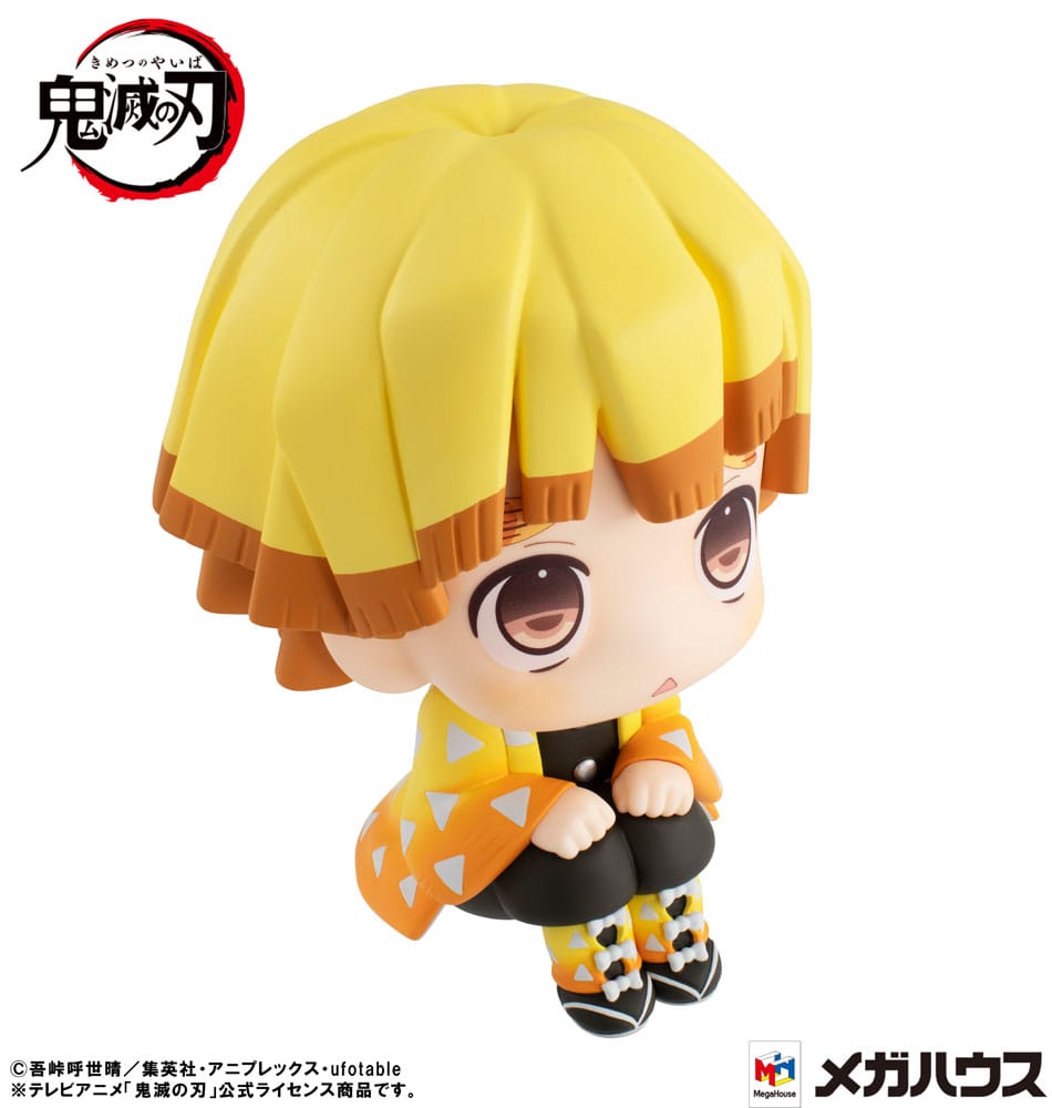 Demon Slayer Kimetsu no Yaiba Look Up PVC Statue Zenitsu Agatsuma 11 cm Prizefiguren Yokina