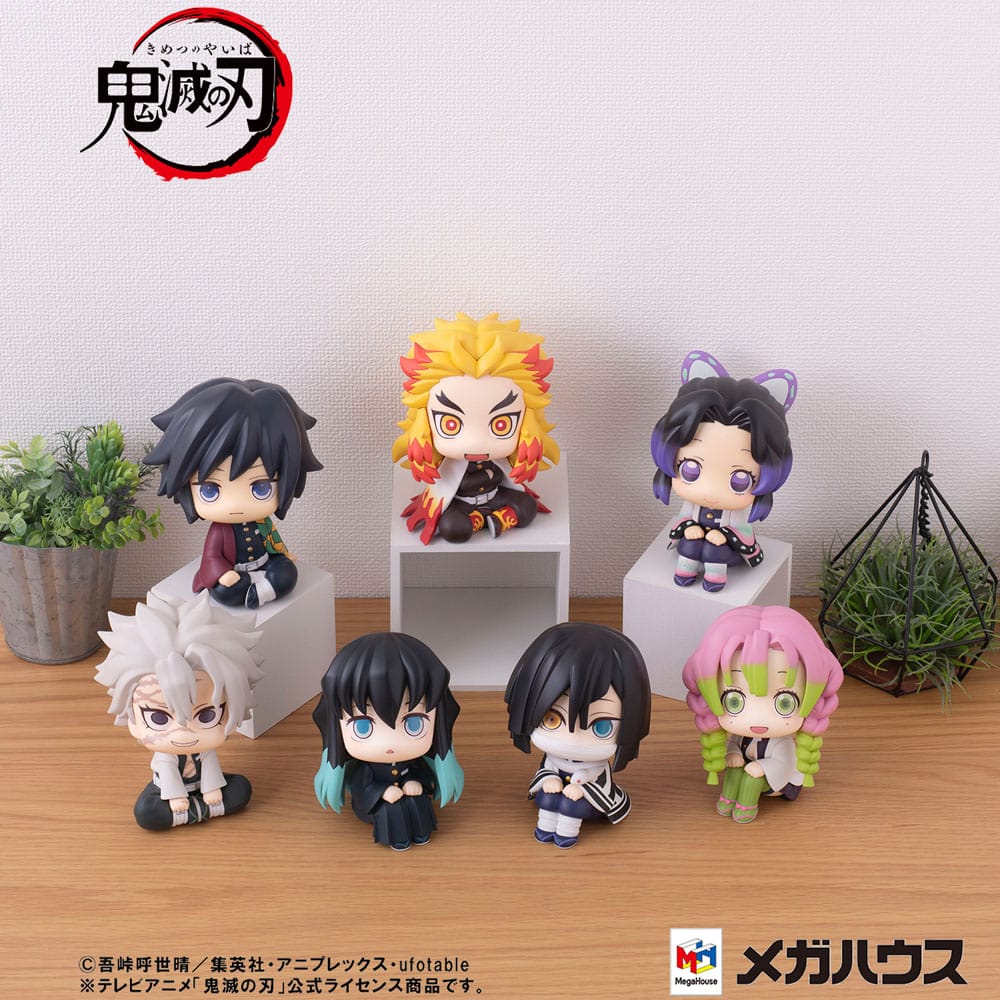 Demon Slayer Kimetsu no Yaiba Look Up PVC Statue Shinobu Kocho 11 cm Prizefiguren Yokina