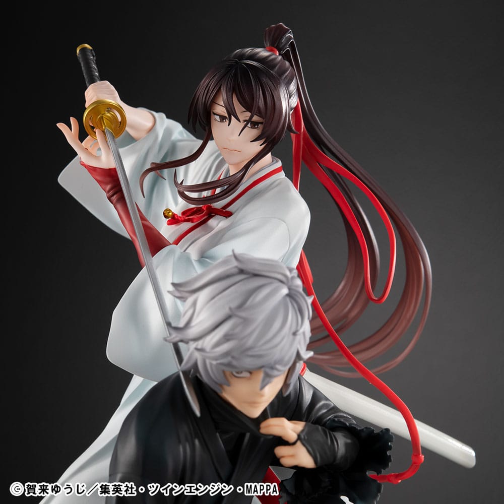 Hell's Paradise Lucrea PVC Statuen 2er-Set Gabimaru & Sagiri Yamada Asaemon 20 cm Prizefiguren Yokina