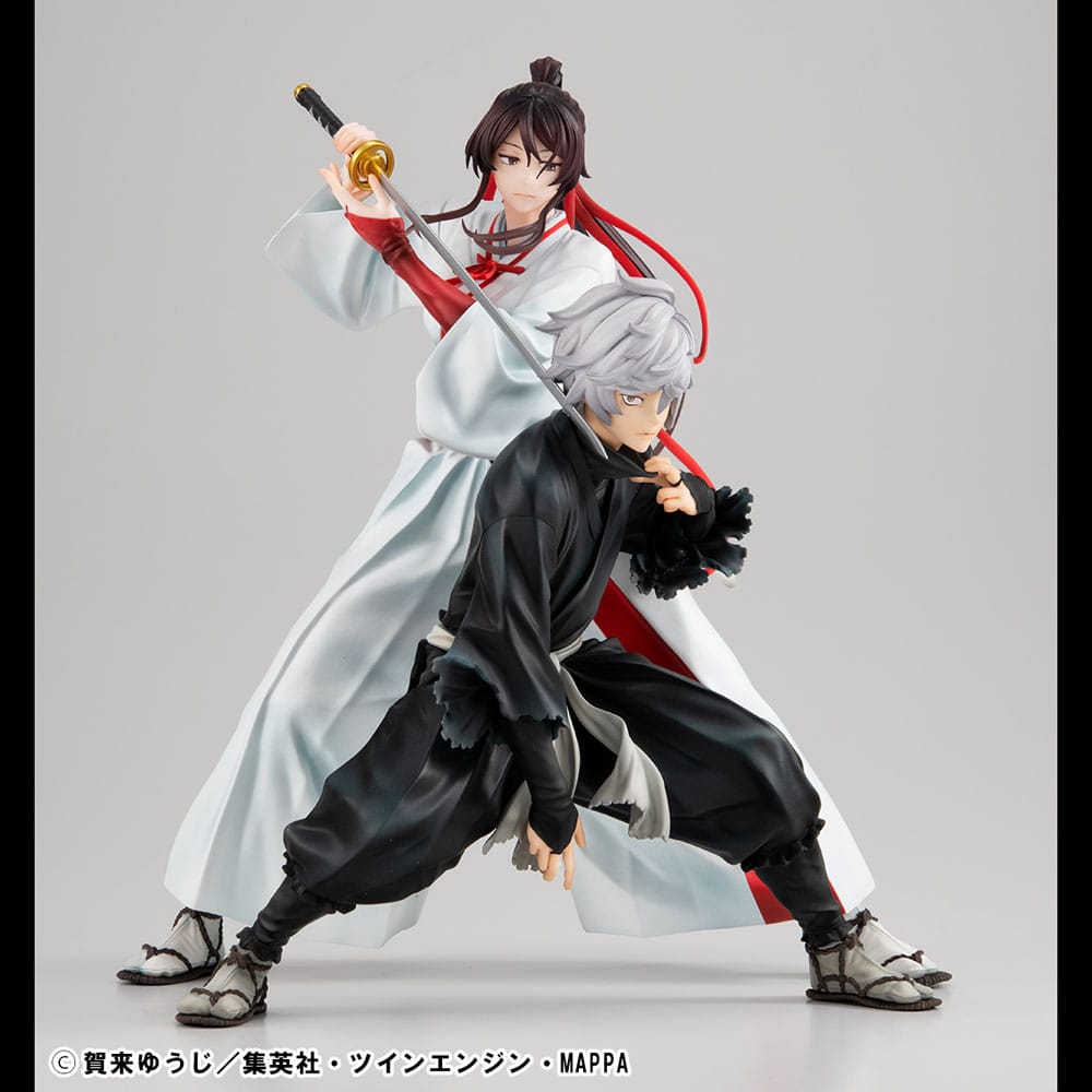 Hell's Paradise Lucrea PVC Statuen 2er-Set Gabimaru & Sagiri Yamada Asaemon 20 cm Prizefiguren Yokina