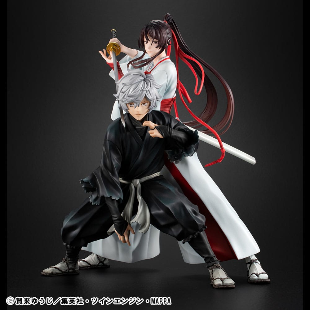 Hell's Paradise Lucrea PVC Statuen 2er-Set Gabimaru & Sagiri Yamada Asaemon 20 cm Prizefiguren Yokina
