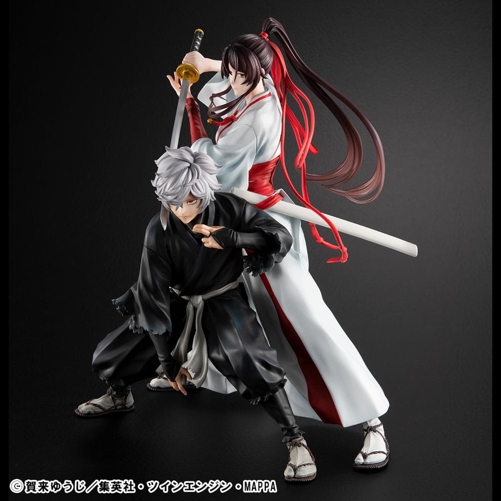 Hell's Paradise Lucrea PVC Statuen 2er-Set Gabimaru & Sagiri Yamada Asaemon 20 cm Prizefiguren Yokina