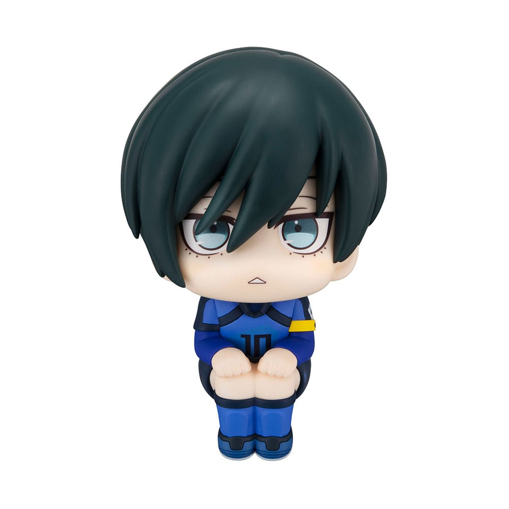 Blue Lock Look Up PVC Statue Rin Itoshi Japanese National Player Match Ver. 11 cm Prizefiguren Yokina