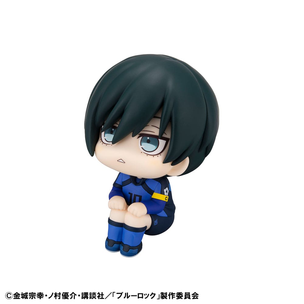 Blue Lock Look Up PVC Statue Rin Itoshi Japanese National Player Match Ver. 11 cm Prizefiguren Yokina
