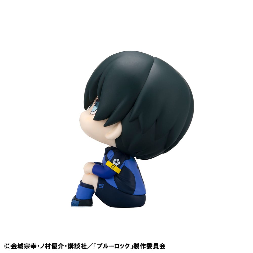 Blue Lock Look Up PVC Statue Rin Itoshi Japanese National Player Match Ver. 11 cm Prizefiguren Yokina