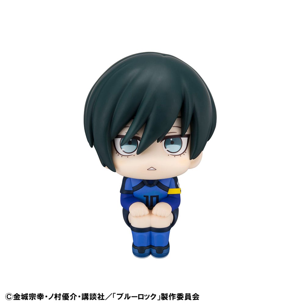 Blue Lock Look Up PVC Statue Rin Itoshi & Sae Itoshi Japanese National Player Match Ver. 11 cm (with gift) Prizefiguren Yokina