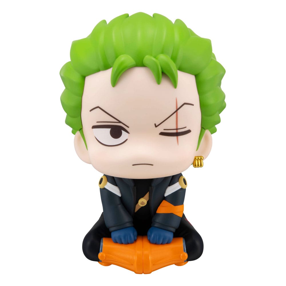 One Piece Look Up PVC Statue Roronoa Zoro Future Island Egghead Ver. 11 cm Prizefiguren Yokina
