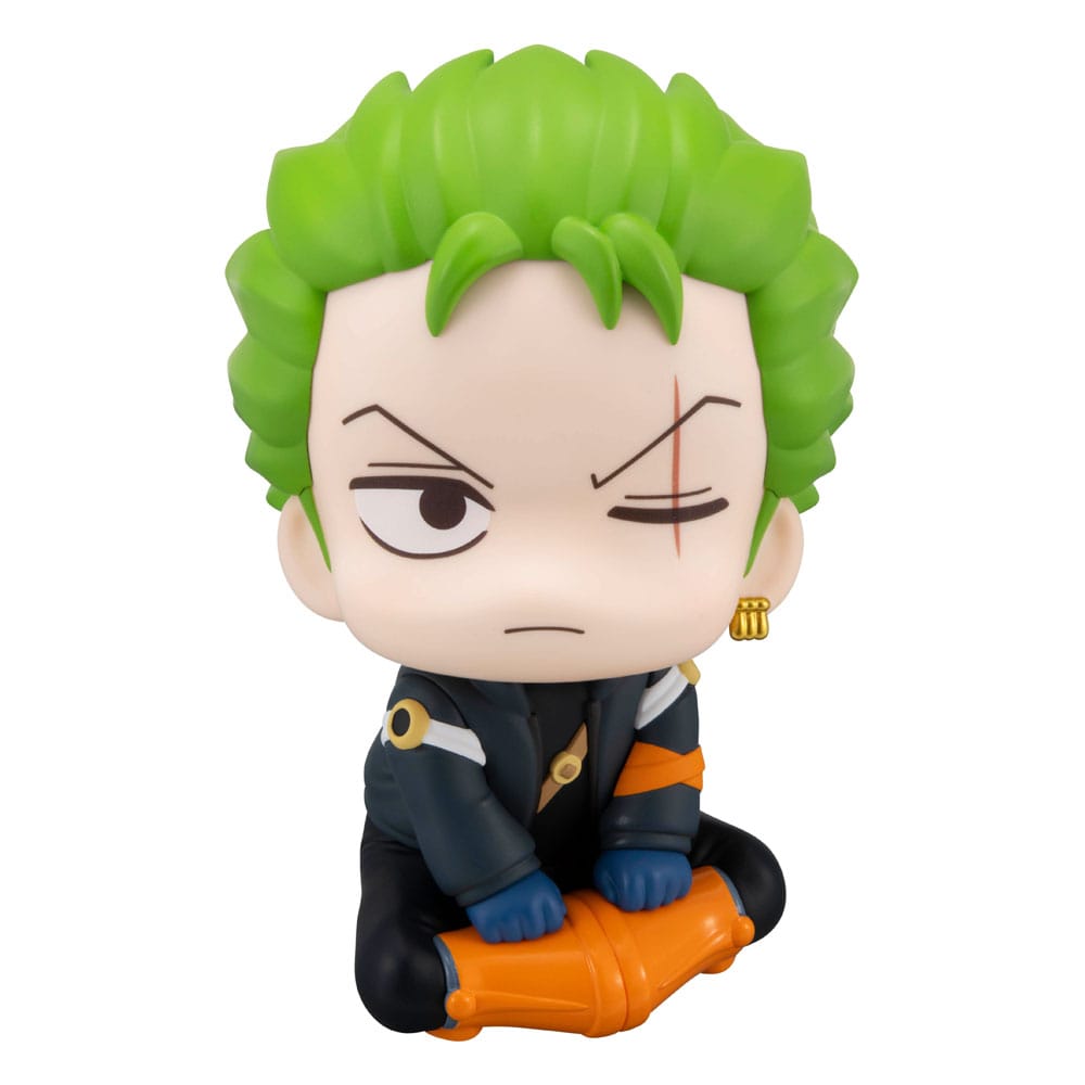 One Piece Look Up PVC Statue Roronoa Zoro Future Island Egghead Ver. 11 cm Prizefiguren Yokina