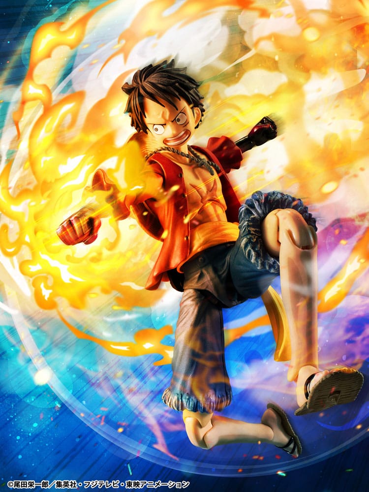 One Piece Variable Action Heroes Actionfigur Monkey D. Luffy Arnament Haki 16 cm Figmas Yokina