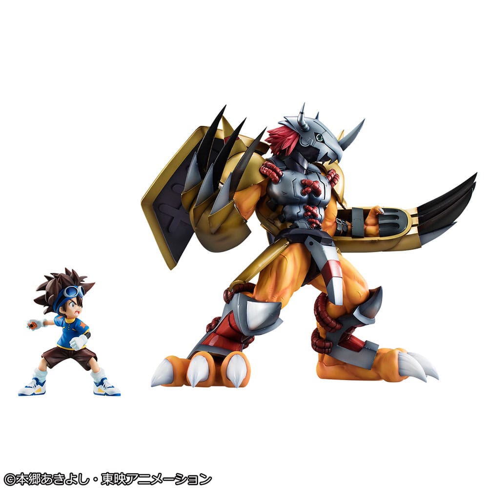 Digimon Adventure Precious G.E.M. Serie PVC Statue Wargreymon & Taichi Yagami 25 cm Prizefiguren Yokina