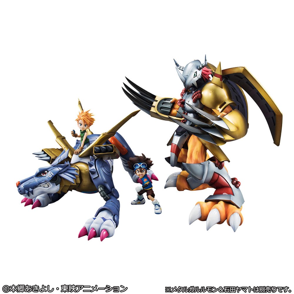 Digimon Adventure Precious G.E.M. Serie PVC Statue Wargreymon & Taichi Yagami 25 cm Prizefiguren Yokina