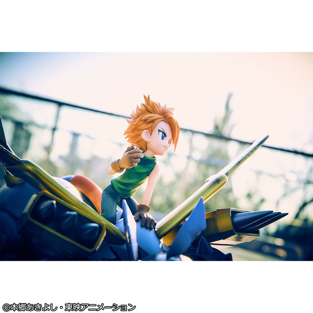Digimon Adventure Precious G.E.M. Serie PVC Statue Metal Garurumon & Ishida Yamato 30 cm Prizefiguren Yokina