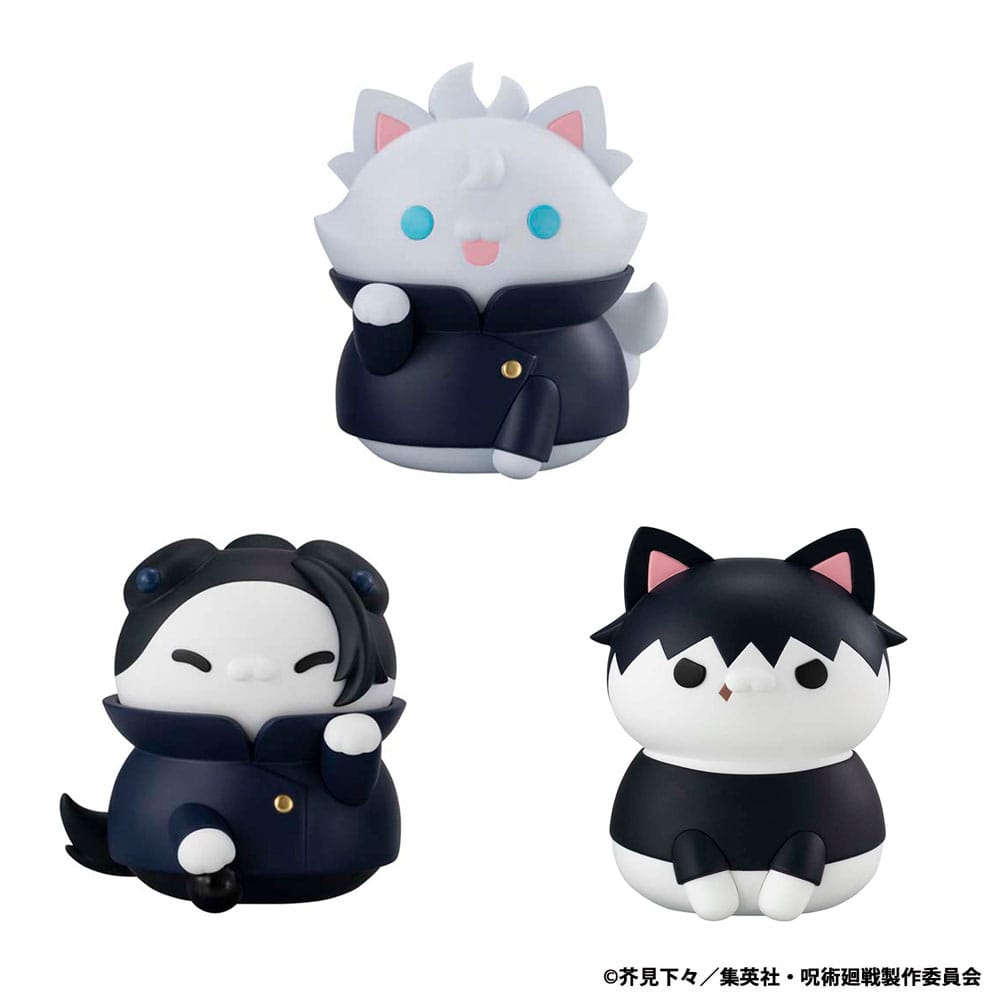Jujutsu Kaisen Mega Cat Project Nyaruto The Big Series Sammelfigur Hidden Inventory/Premature Death Ver. Jujutsu Cats Satoru Gojo 11 cm Prizefiguren Yokina