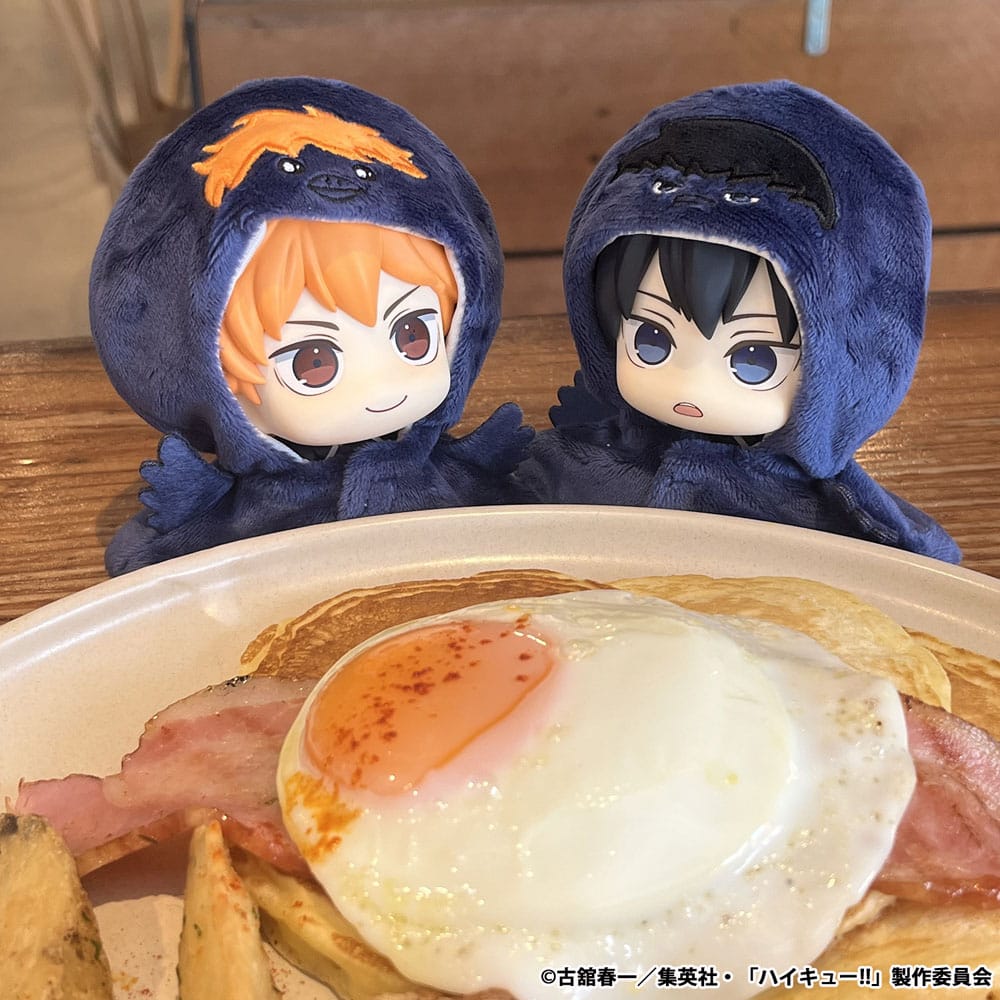 Haikyu!! Look Up Cape Zubehör-Set für Look Up PVC Statuen Hina Crow 12 cm Figurenzubehör Yokina