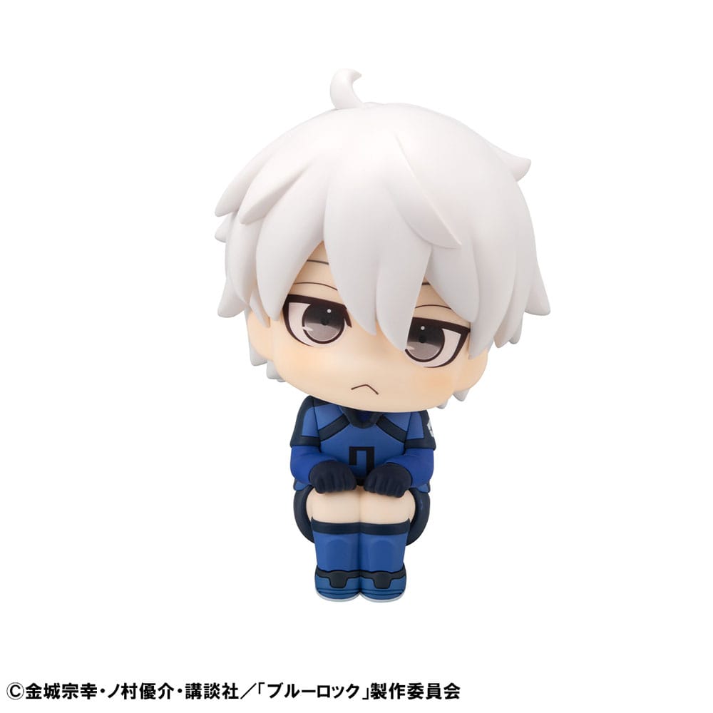 Blue Lock Look Up PVC Statue Seishiro Nagi Japanese National Player Match Ver. 11 cm Minifiguren Yokina