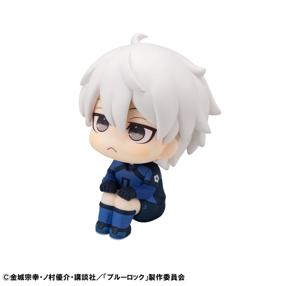 Blue Lock Look Up PVC Statue Seishiro Nagi Japanese National Player Match Ver. 11 cm Minifiguren Yokina