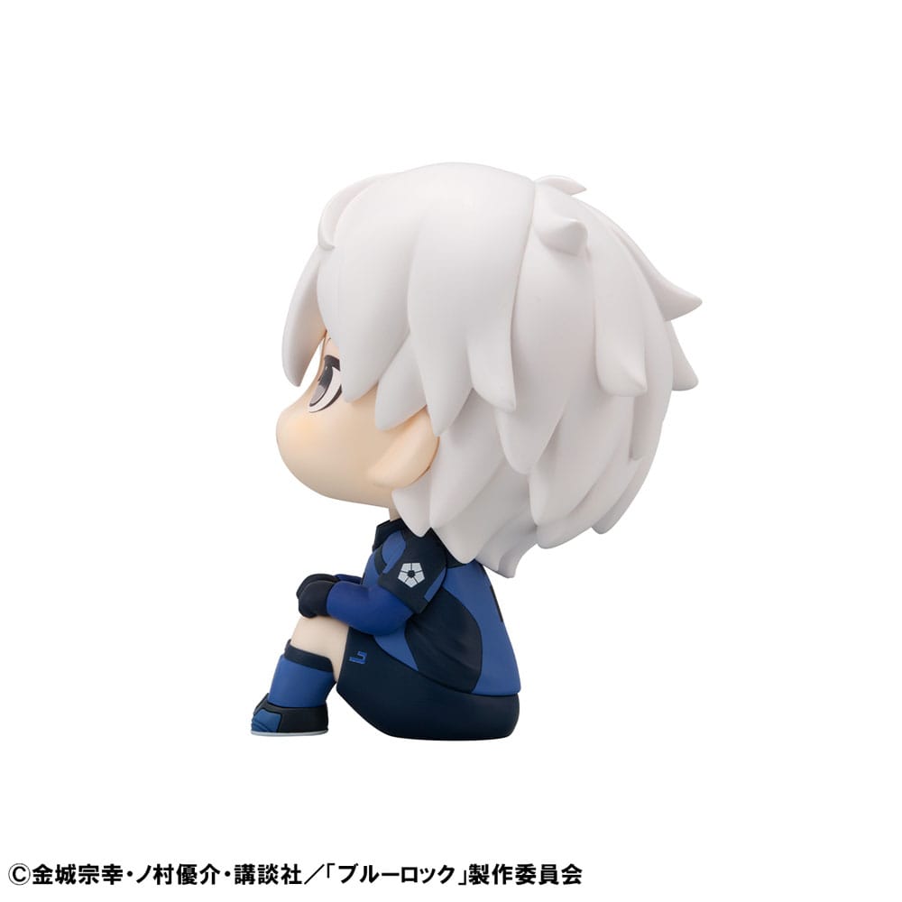 Blue Lock Look Up PVC Statue Seishiro Nagi Japanese National Player Match Ver. 11 cm Minifiguren Yokina