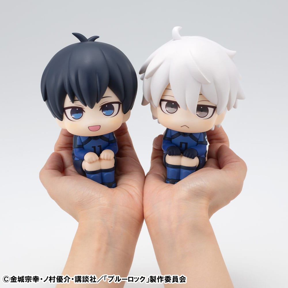 Blue Lock Look Up PVC Statue Yoichi Isagi & Seishiro Nagi Japanese National Player Match Ver. 11 cm (with gift) Minifiguren Yokina
