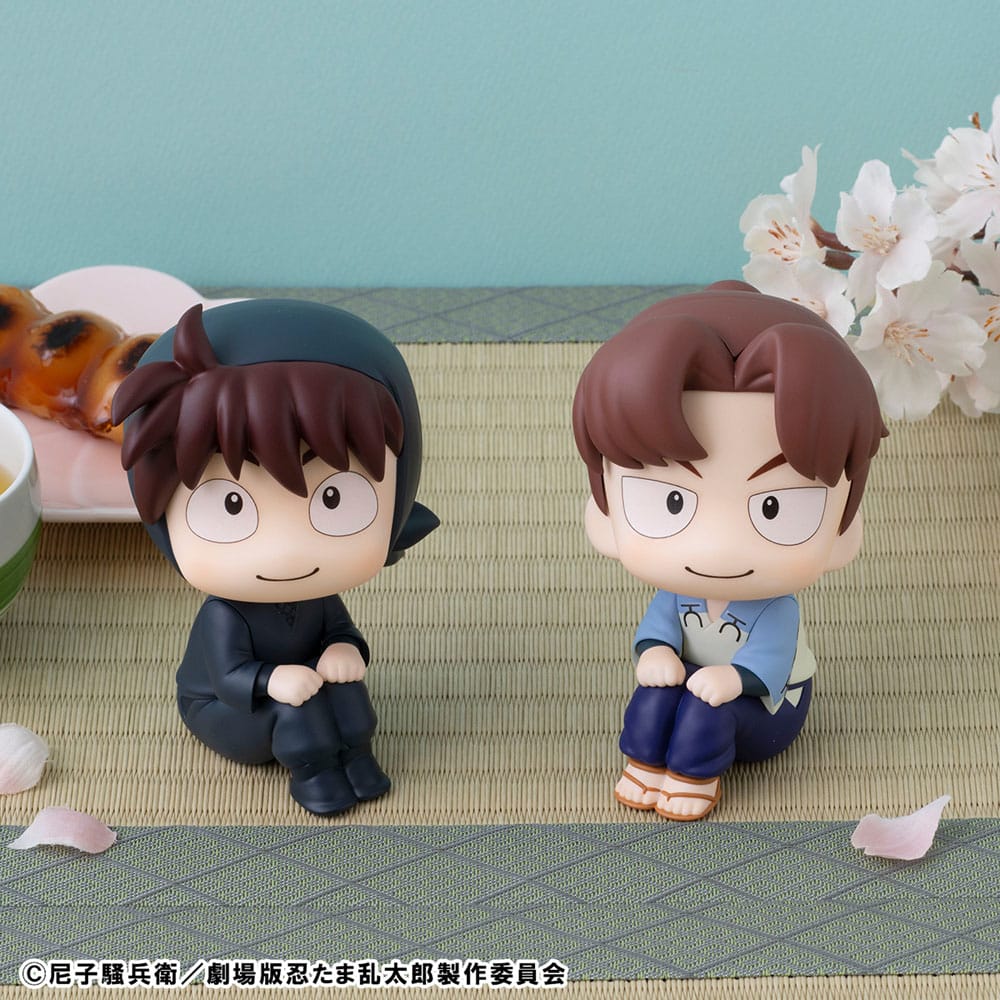 Nintama Rantaro Look Up PVC Statue Hansuke Doi & Rikichi Yamada Set (with gift) 11 cm Prizefiguren Yokina