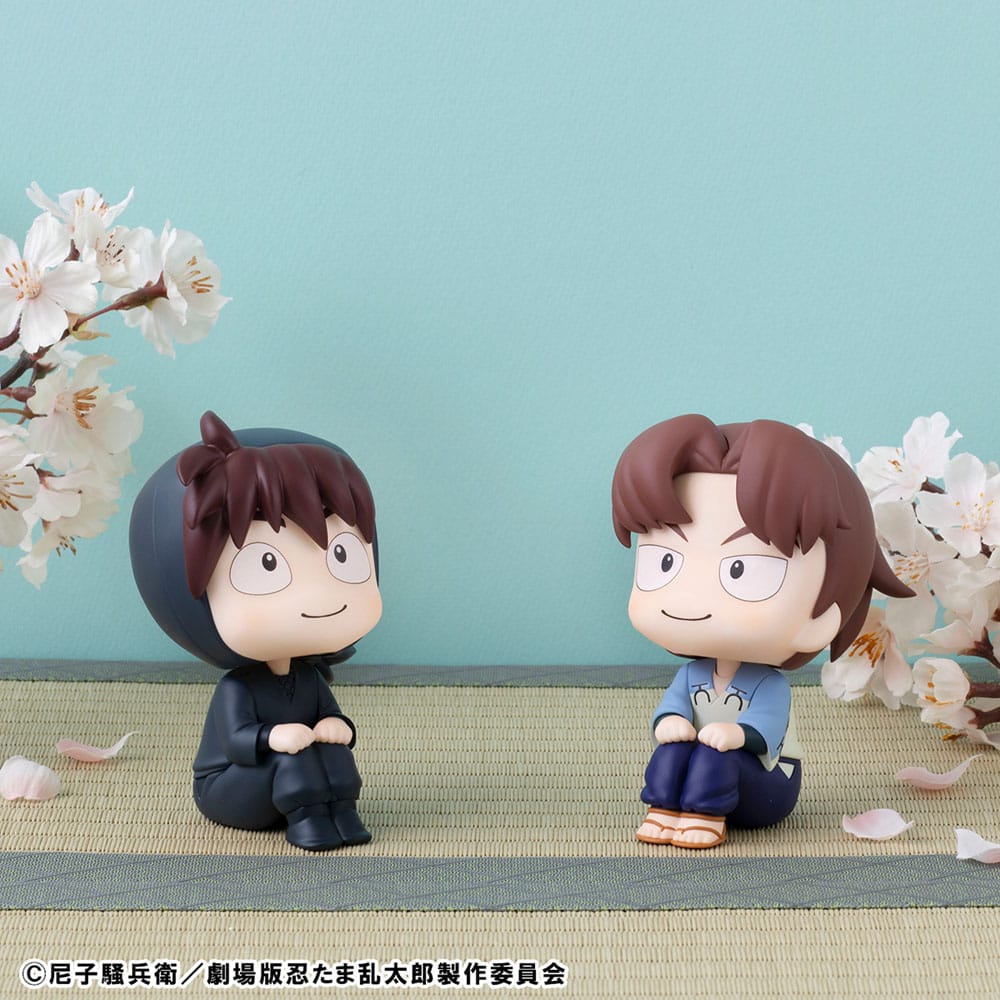 Nintama Rantaro Look Up PVC Statue Hansuke Doi & Rikichi Yamada Set (with gift) 11 cm Prizefiguren Yokina