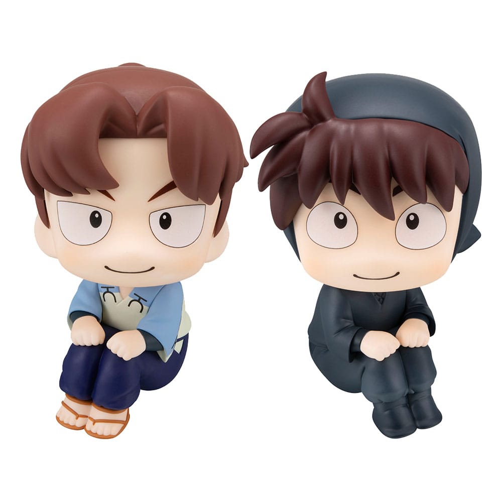 Nintama Rantaro Look Up PVC Statue Hansuke Doi & Rikichi Yamada Set (with gift) 11 cm Prizefiguren Yokina