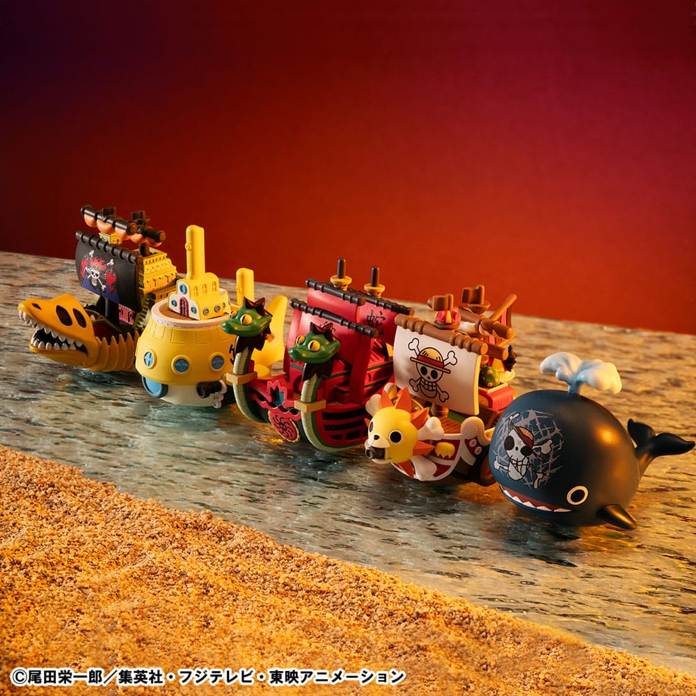 One Piece Yuracolle Series Sammelfiguren 5er-Pack Grand Line Vol. 2 6 cm Minifiguren Yokina