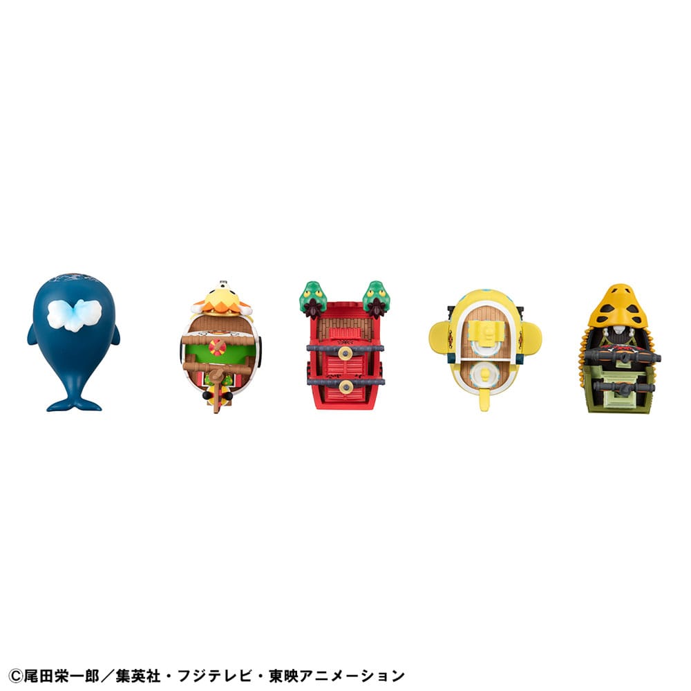 One Piece Yuracolle Series Sammelfiguren 5er-Pack Grand Line Vol. 2 6 cm Minifiguren Yokina