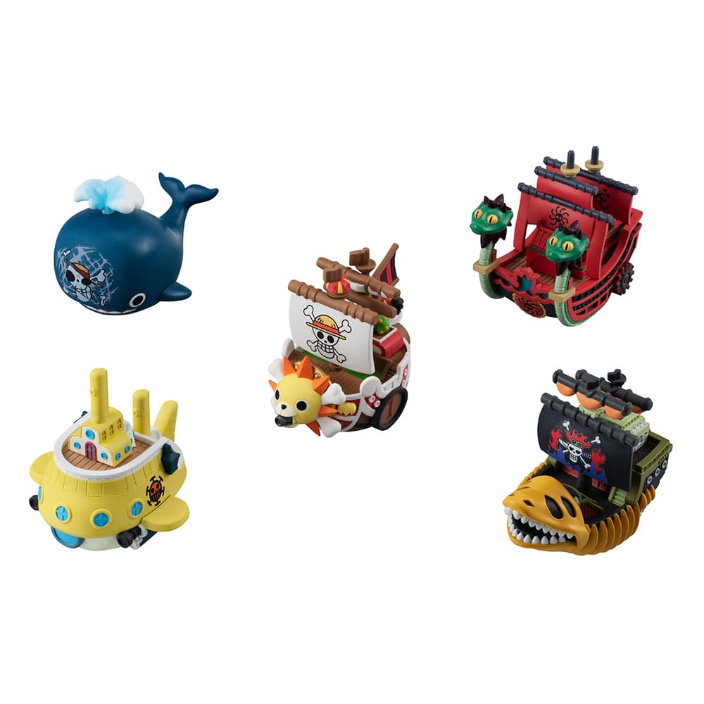 One Piece Yuracolle Series Sammelfiguren 5er-Pack Grand Line Vol. 2 6 cm Minifiguren Yokina