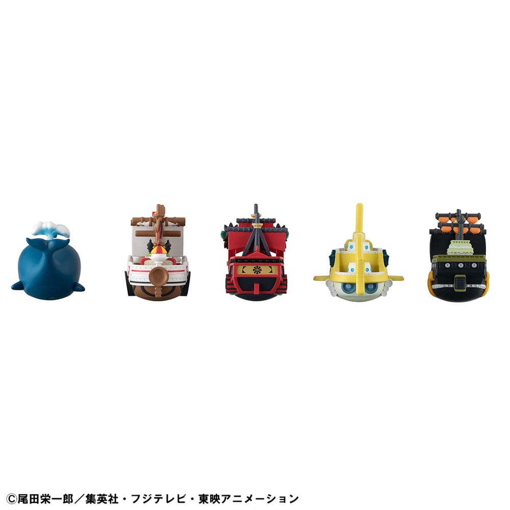 One Piece Yuracolle Series Sammelfiguren 5er-Pack Grand Line Vol. 2 6 cm Minifiguren Yokina
