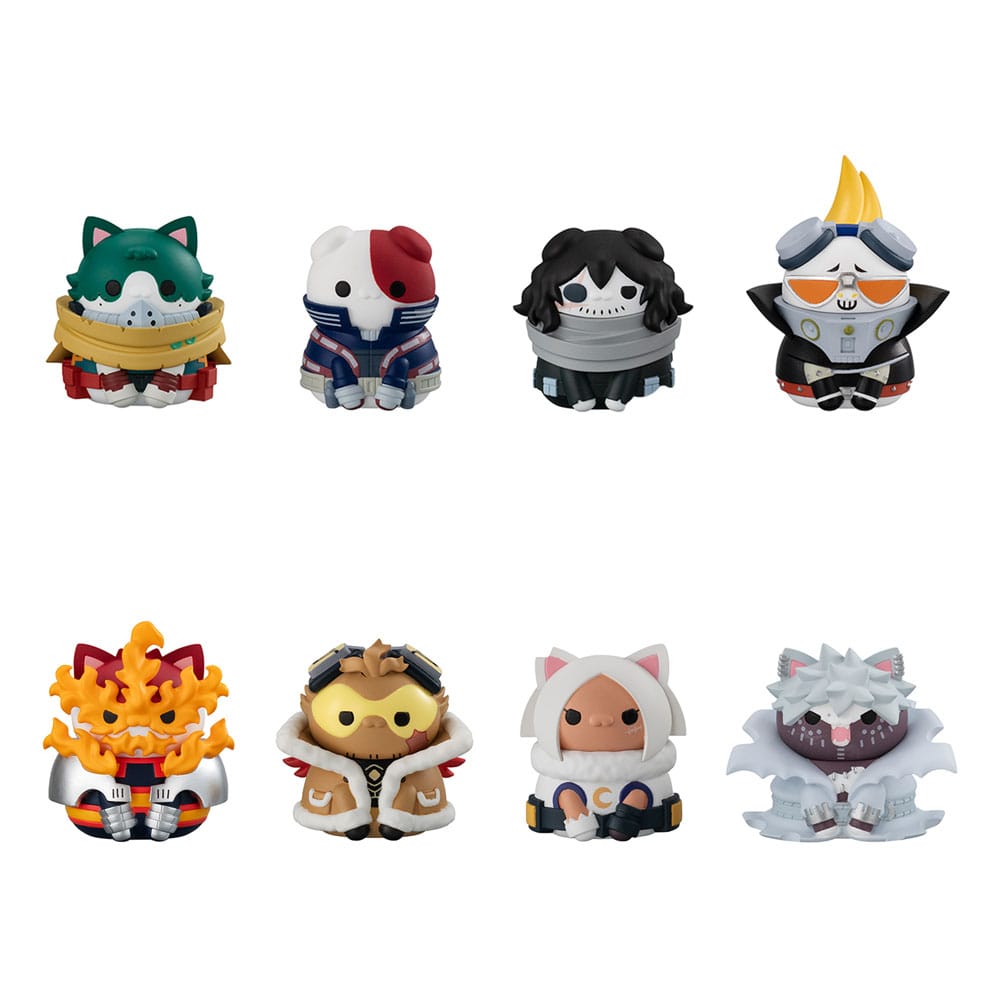 My Hero Academia 8 Mega Cat Project Heroaca Cats No.01 3 cm Minifiguren Yokina