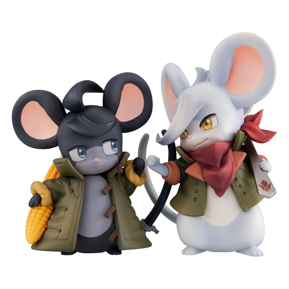 Mobile Suit Gundam Iron-Blooded Orphans PVC Statuen 2er-Pack Orphanchu of Block 3 Mikatsuki & Orga 10th Anniversary 12 cm Prizefiguren Yokina