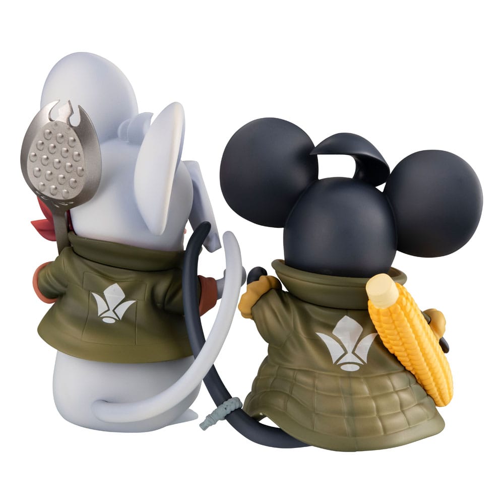 Mobile Suit Gundam Iron-Blooded Orphans PVC Statuen 2er-Pack Orphanchu of Block 3 Mikatsuki & Orga 10th Anniversary 12 cm Prizefiguren Yokina