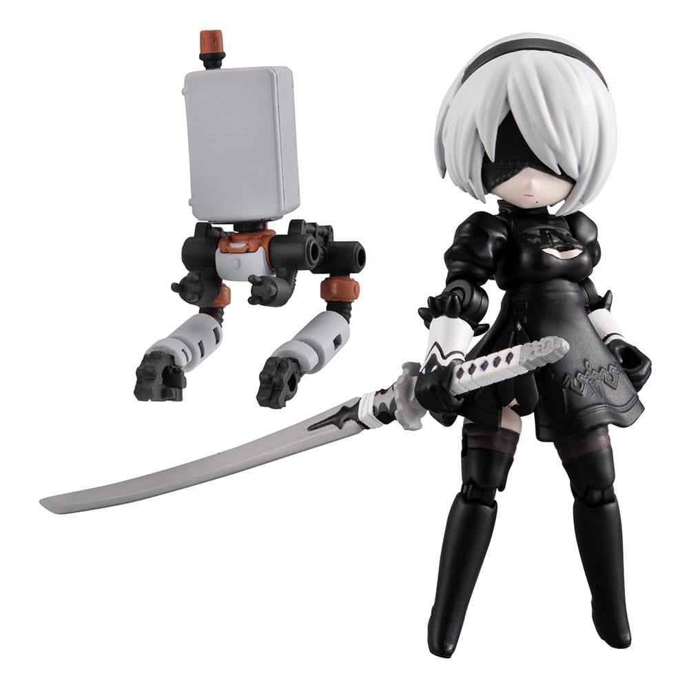 NieR: Automata Ver1.1a Desktop Army Actionfigur 2B 8 cm Figmas Yokina
